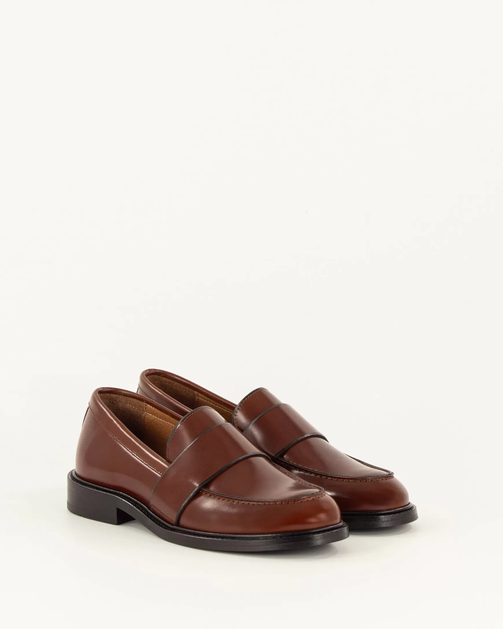 Mokassins Und Derbies | Schuhe-Sessùn Archibald Acajou Leather