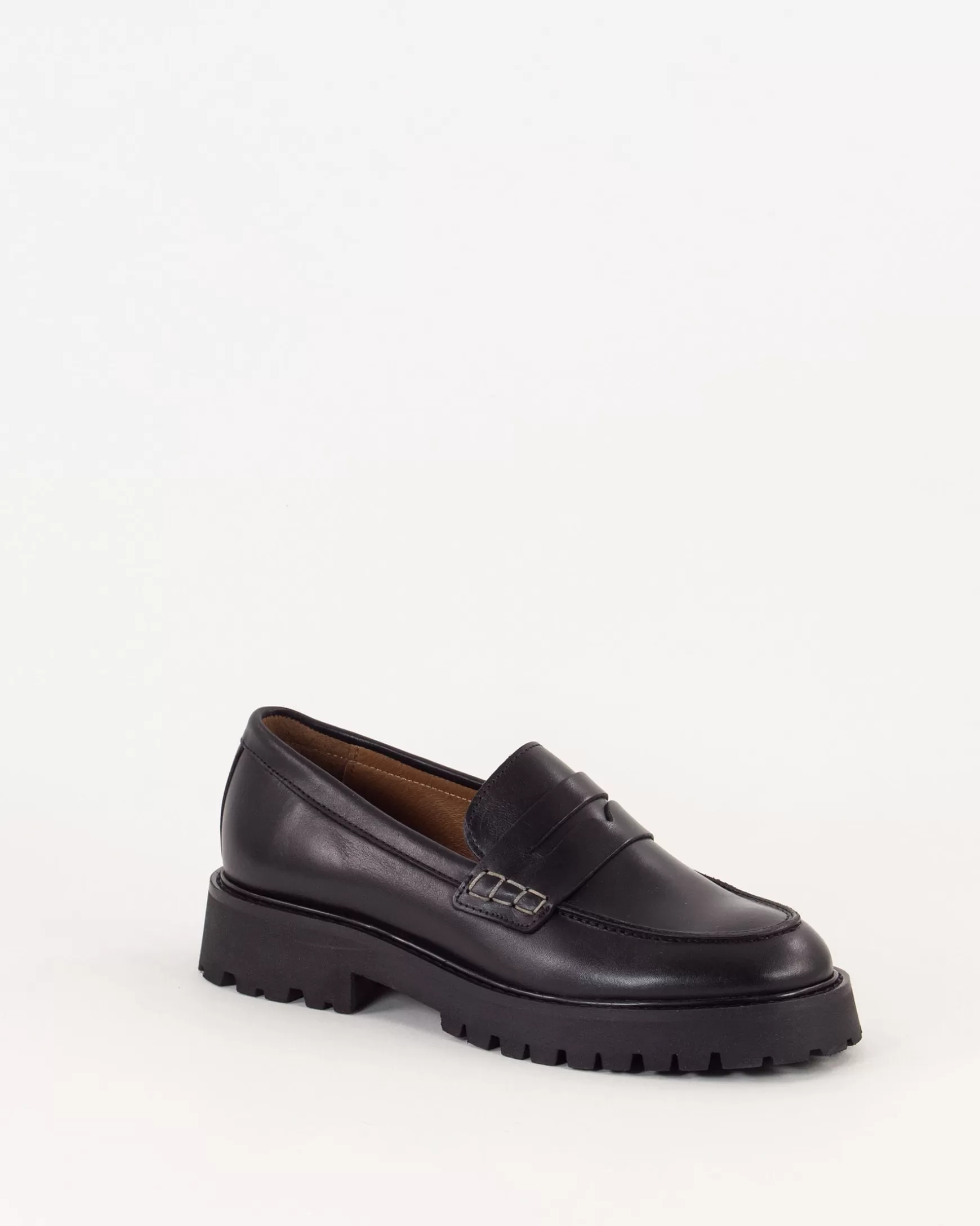 Mokassins Und Derbies | Schuhe-Sessùn Barcelo Black Leather