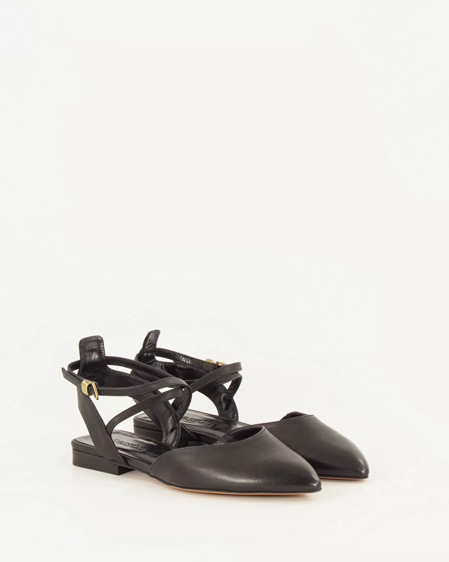 Schuhe-Sessùn Betty Black Leather