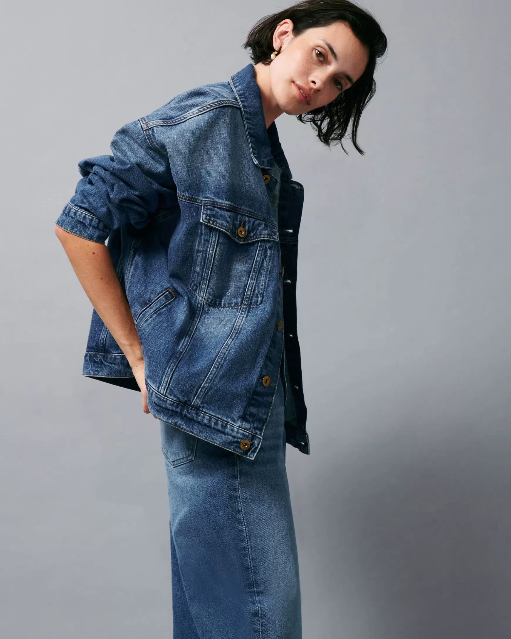 Denim Jacken | Denim-Sessùn Costello Vintage Blue