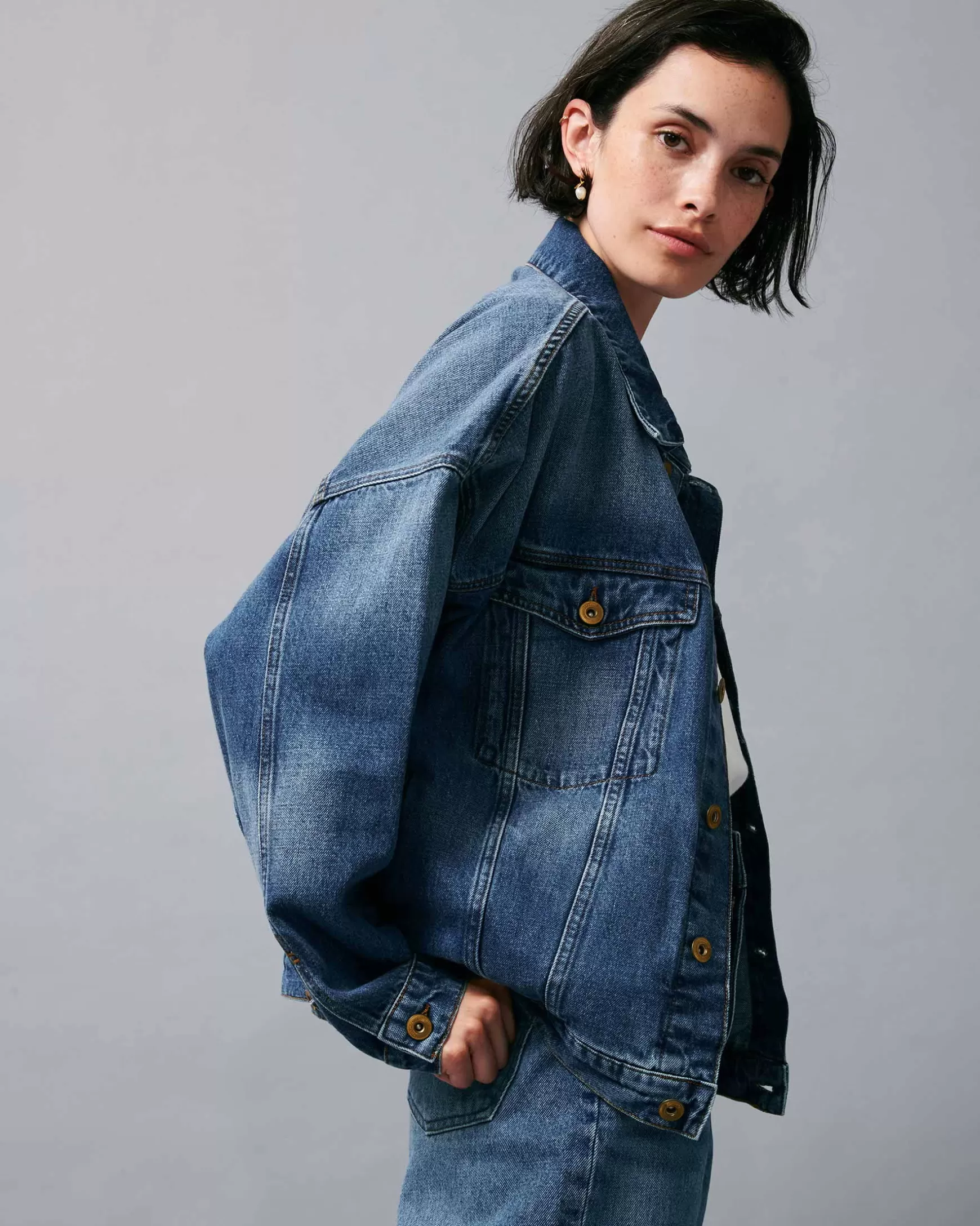 Denim Jacken | Denim-Sessùn Costello Vintage Blue