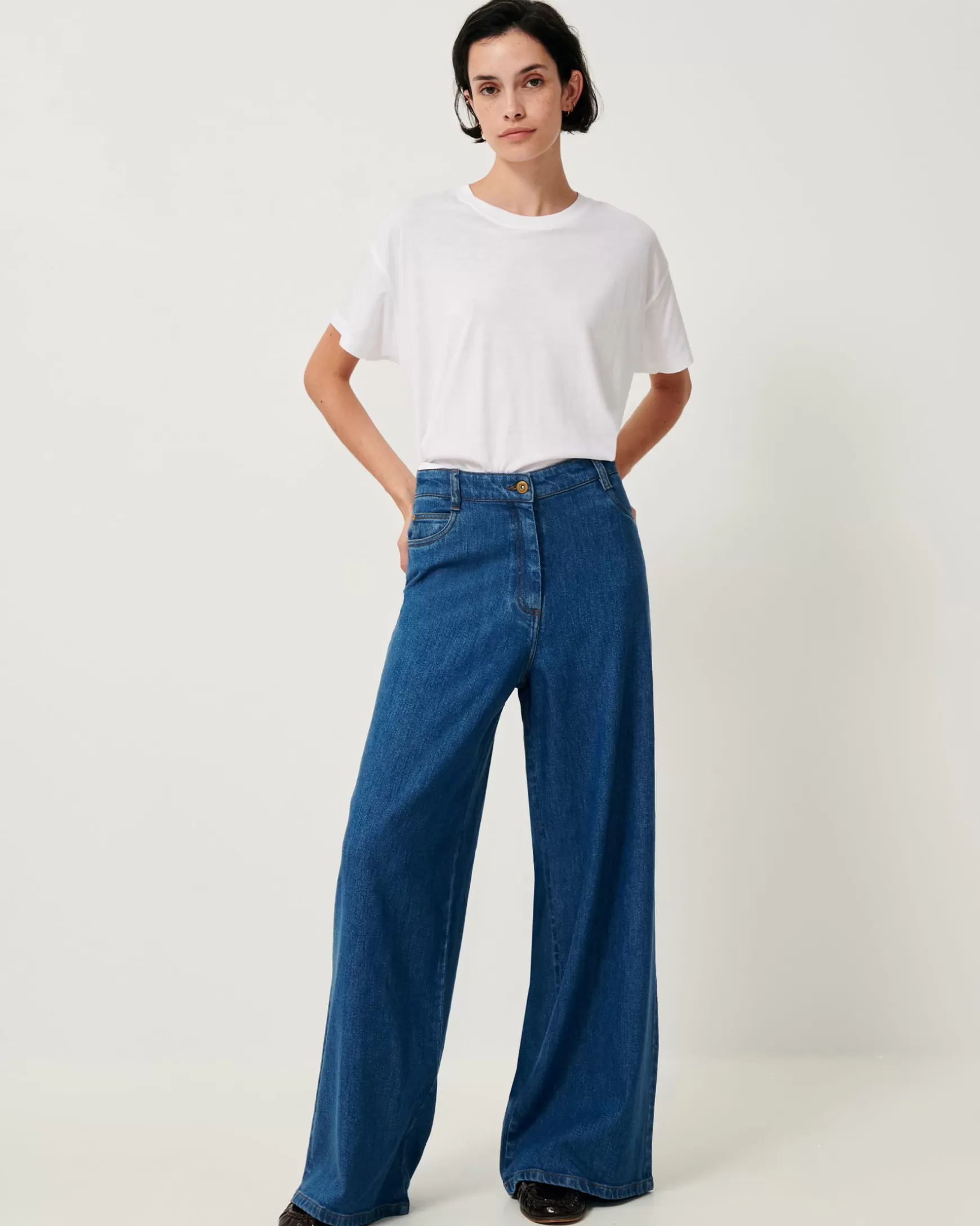 Hoher Bund | Denim-Sessùn Dalt White