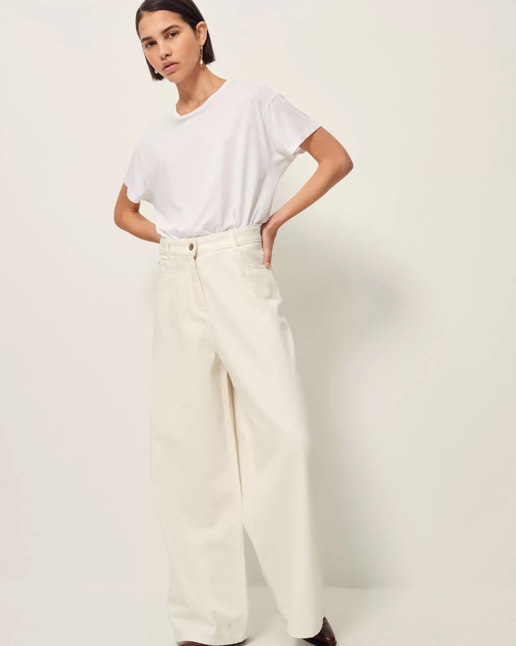 Hoher Bund | Denim-Sessùn Dalt White