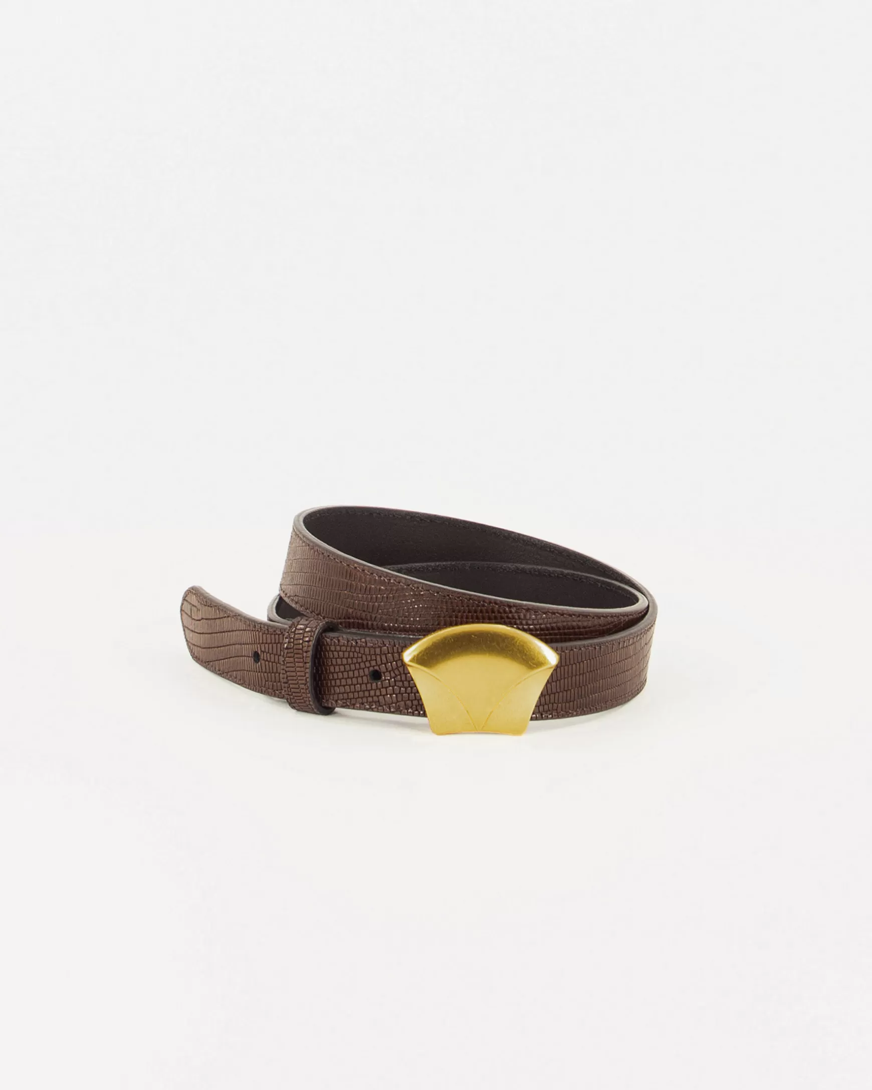 Gürtel | Accessoires-Sessùn Diviluz belt Browny lézard