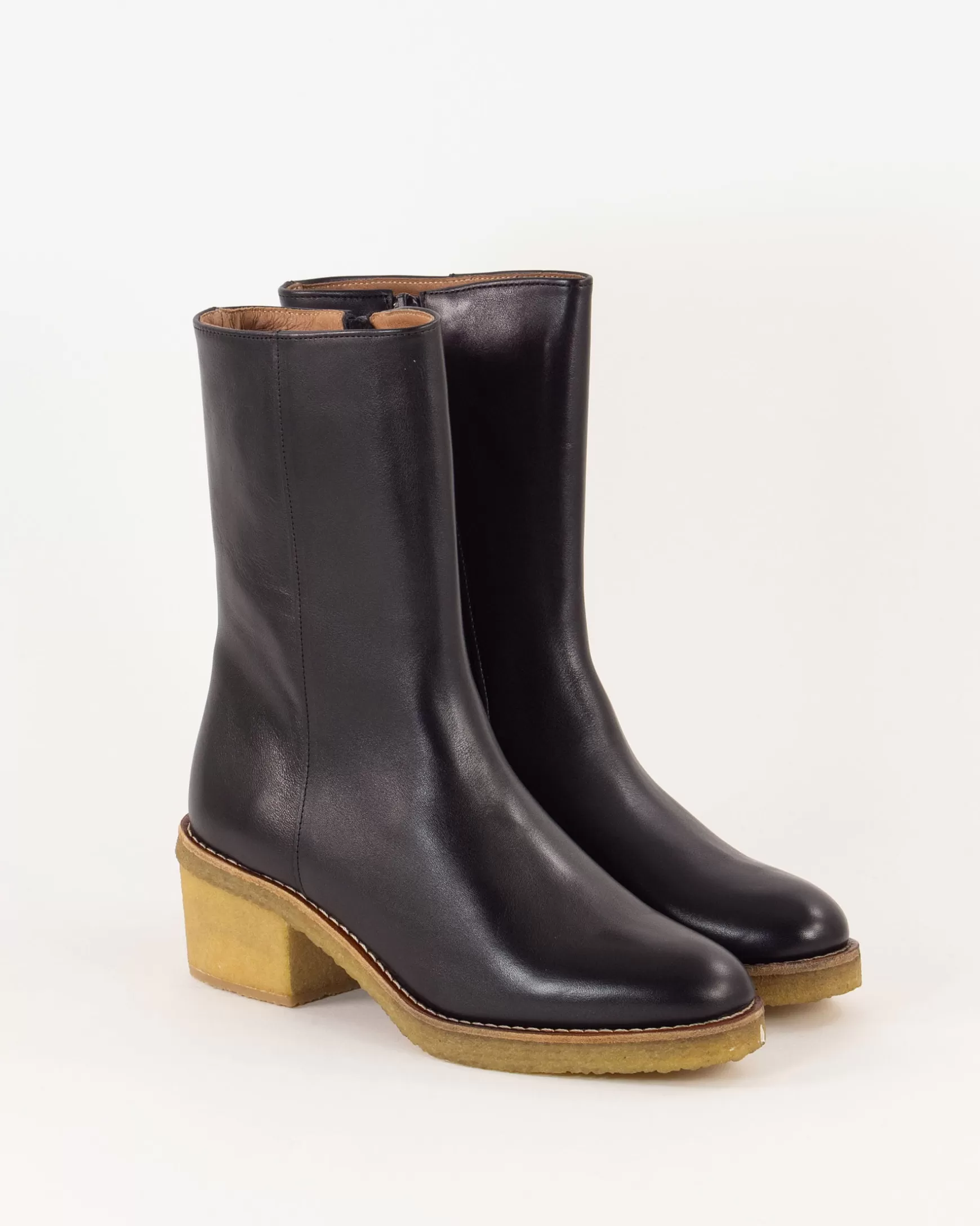 Stiefel Und Stiefeletten | Schuhe-Sessùn Gustavien Black Leather