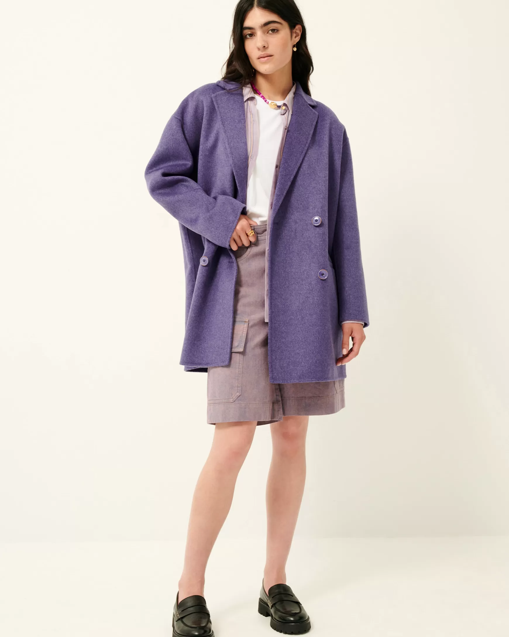 Mäntel-Sessùn Holm coat Orient Blue