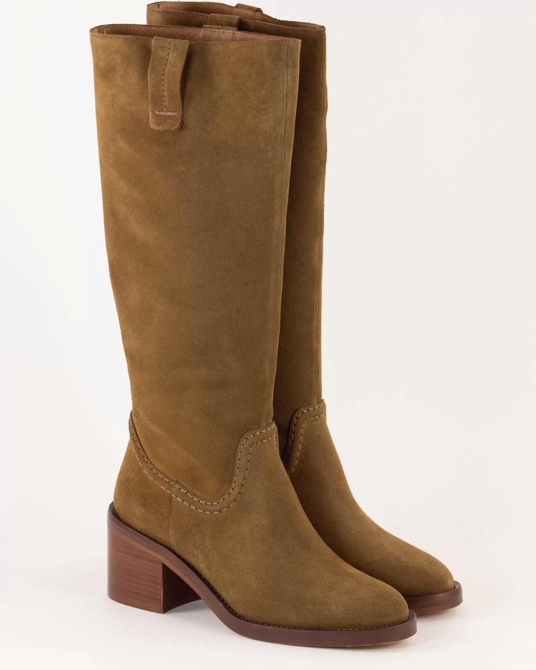 Stiefel Und Stiefeletten | Schuhe-Sessùn Lina grande Tobacco Suede