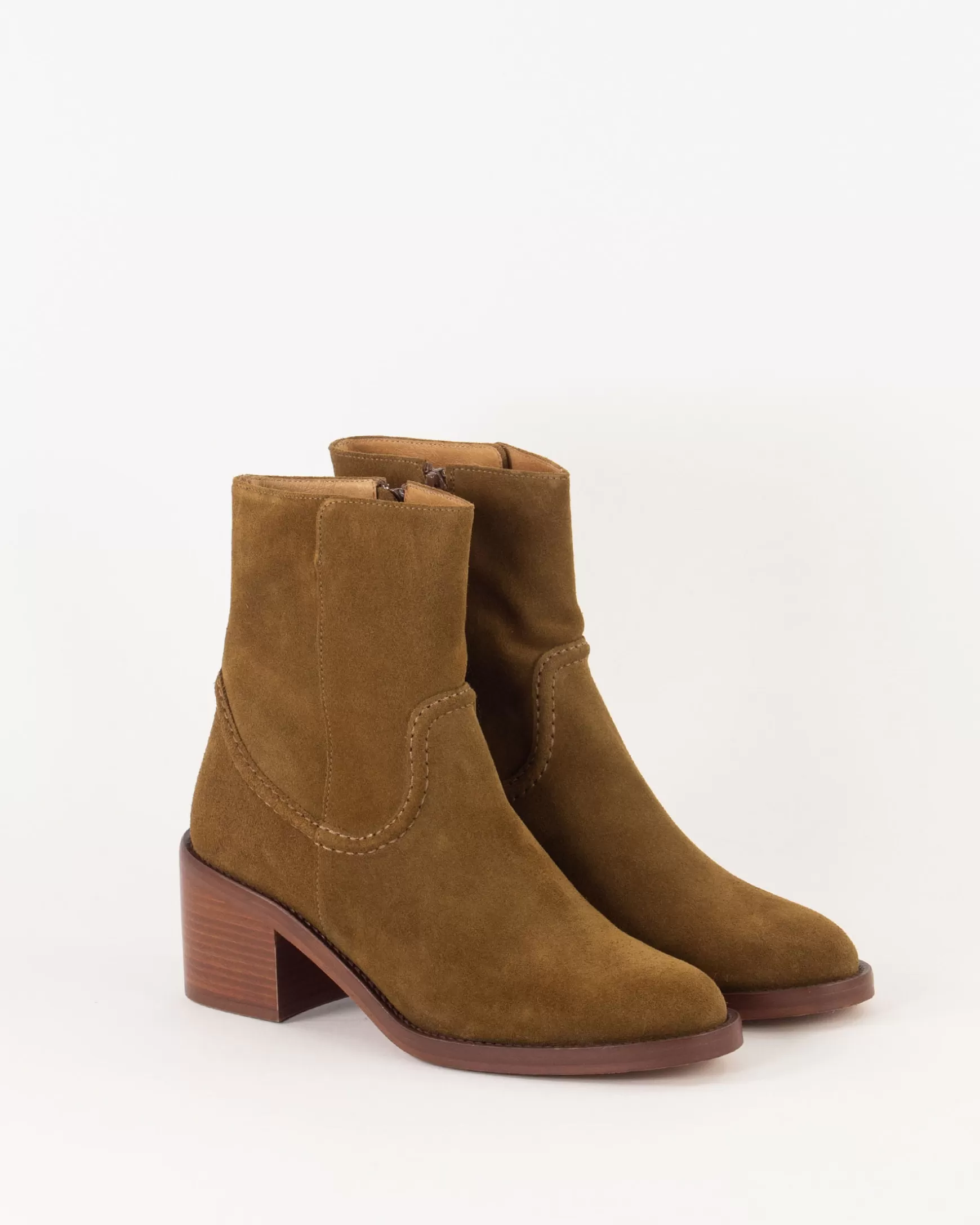 Stiefel Und Stiefeletten | Schuhe-Sessùn Santalina Tobacco Suede