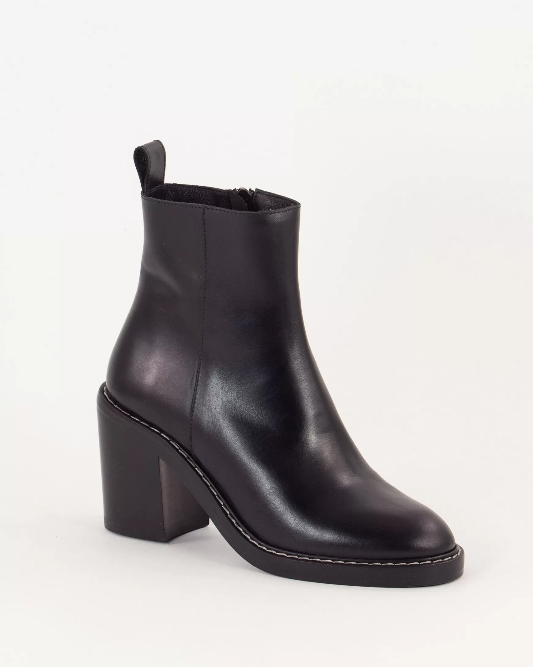 Stiefel Und Stiefeletten | Schuhe-Sessùn Slana Black Leather