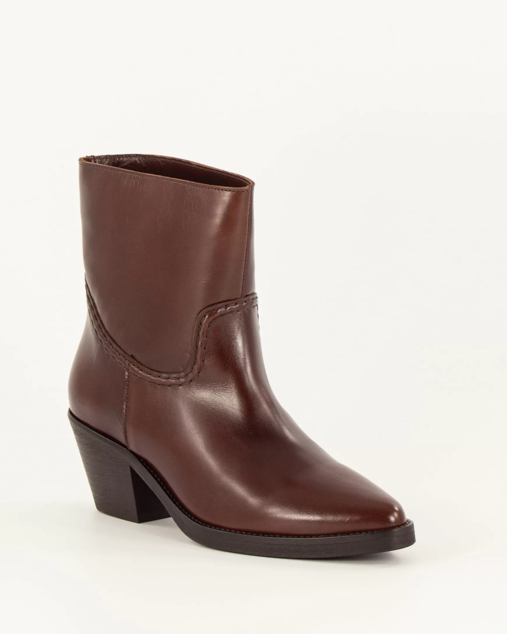 Stiefel Und Stiefeletten | Schuhe-Sessùn Tiaguette Mogano Leather